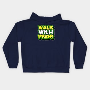 walk with pride Kids Hoodie